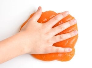 слайм оранжевый